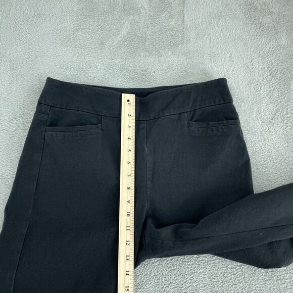Soft Surroundings Womens Black Slim Fit Pants Size M  0960 - Picture 8 of 10